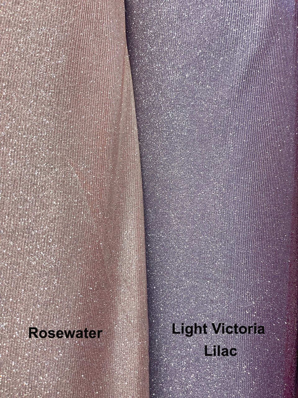 1 Yard Glitter Lurex Stretch Mesh Fabric Iridescent Shine, 55/56" Wide Polyester Spandex
